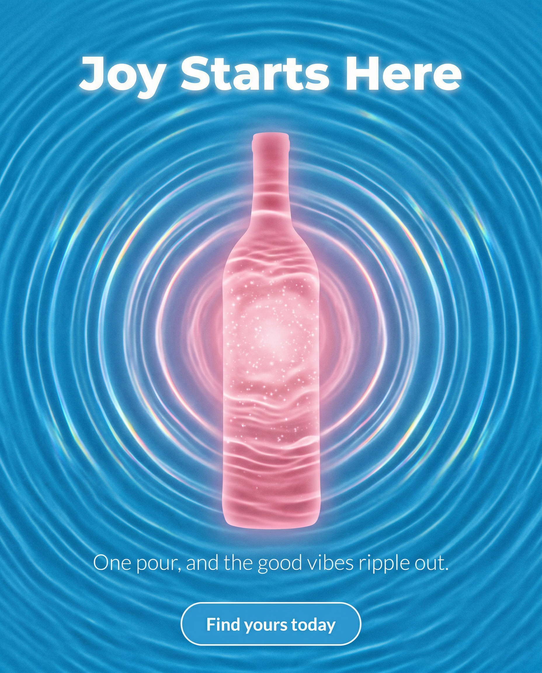 Barefoot Wines ecommerce ad example - seasonal promotion creative