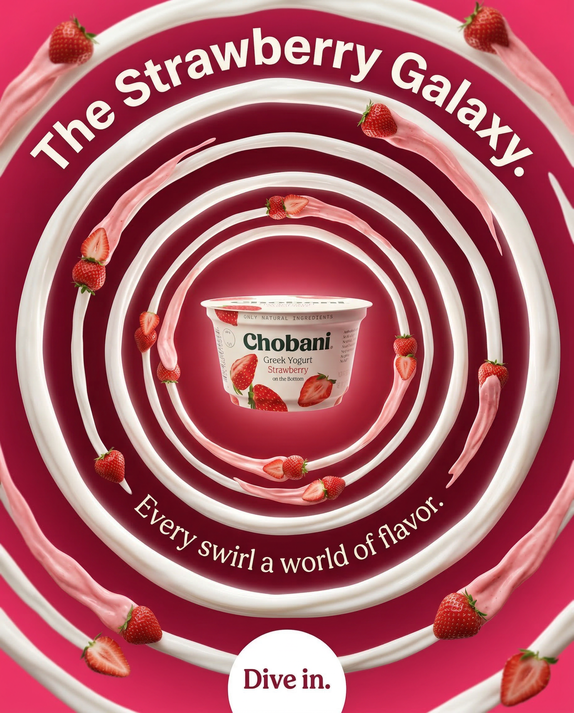 Chobani static ad creative