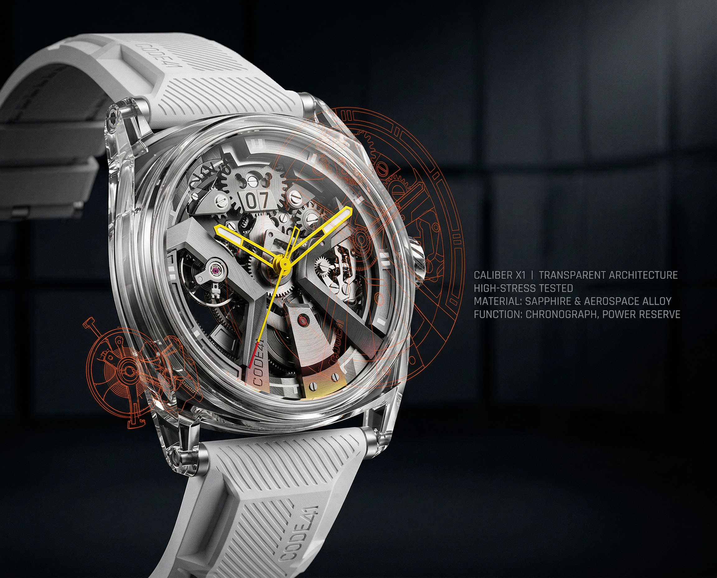 CODE41 Caliber X1 — transparent architecture