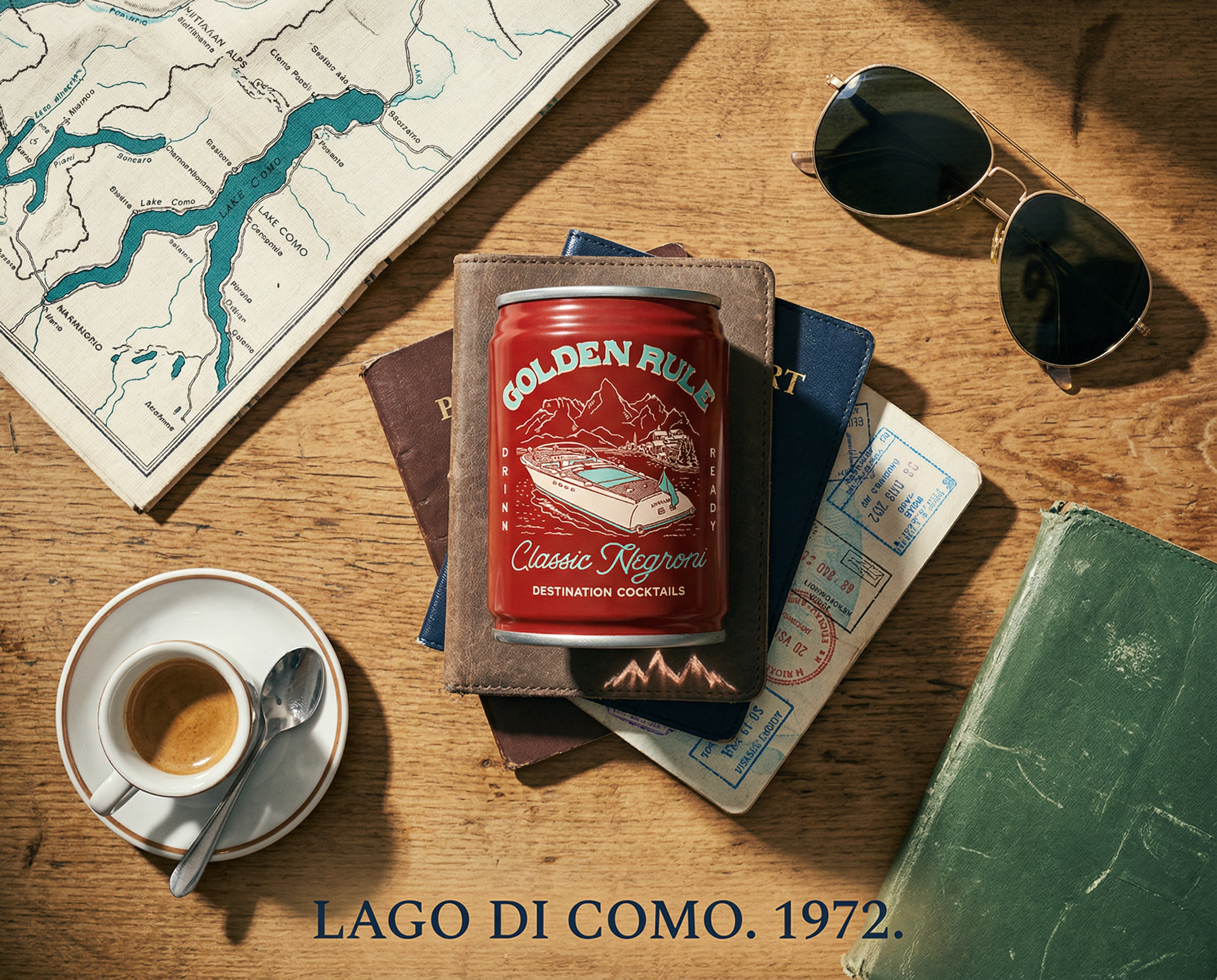 Golden Rule Spirits Classic Negroni product shot