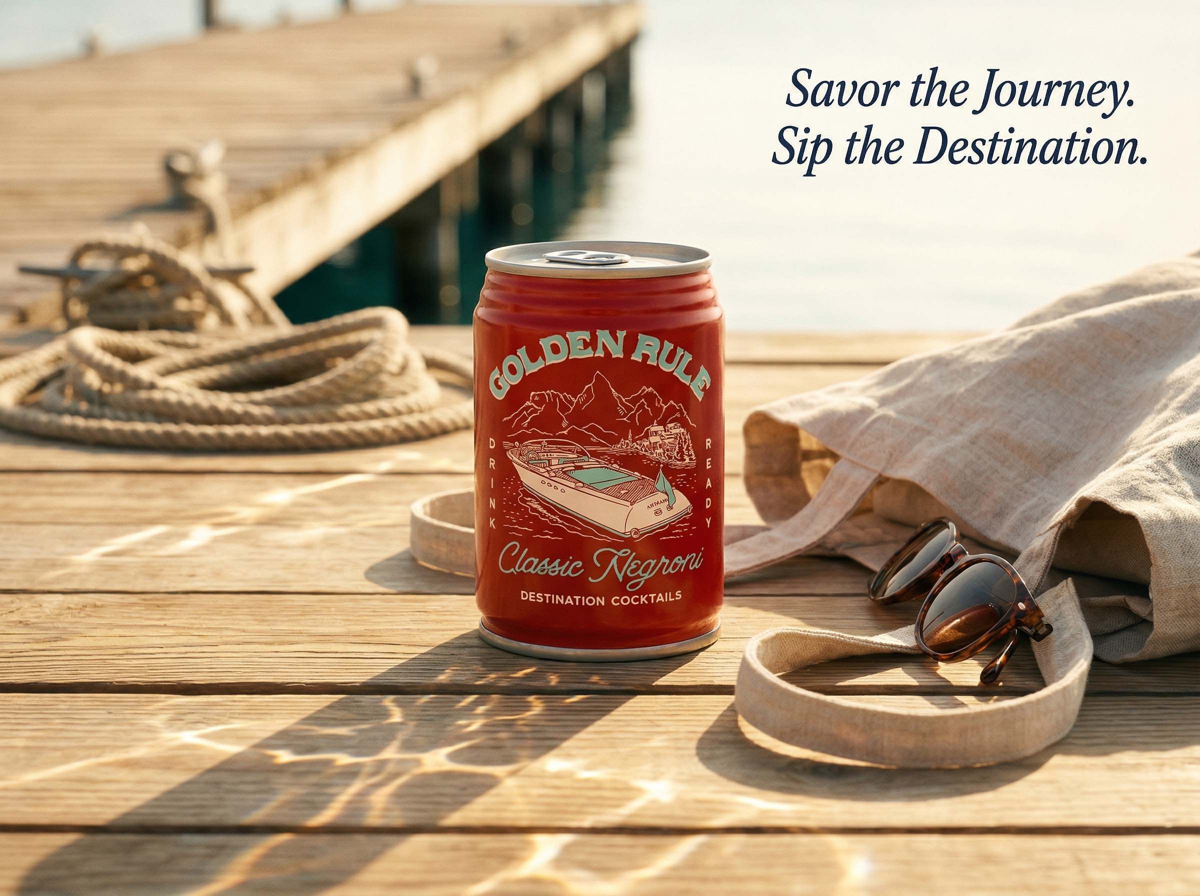 Golden Rule Classic Negroni — Savor the Journey