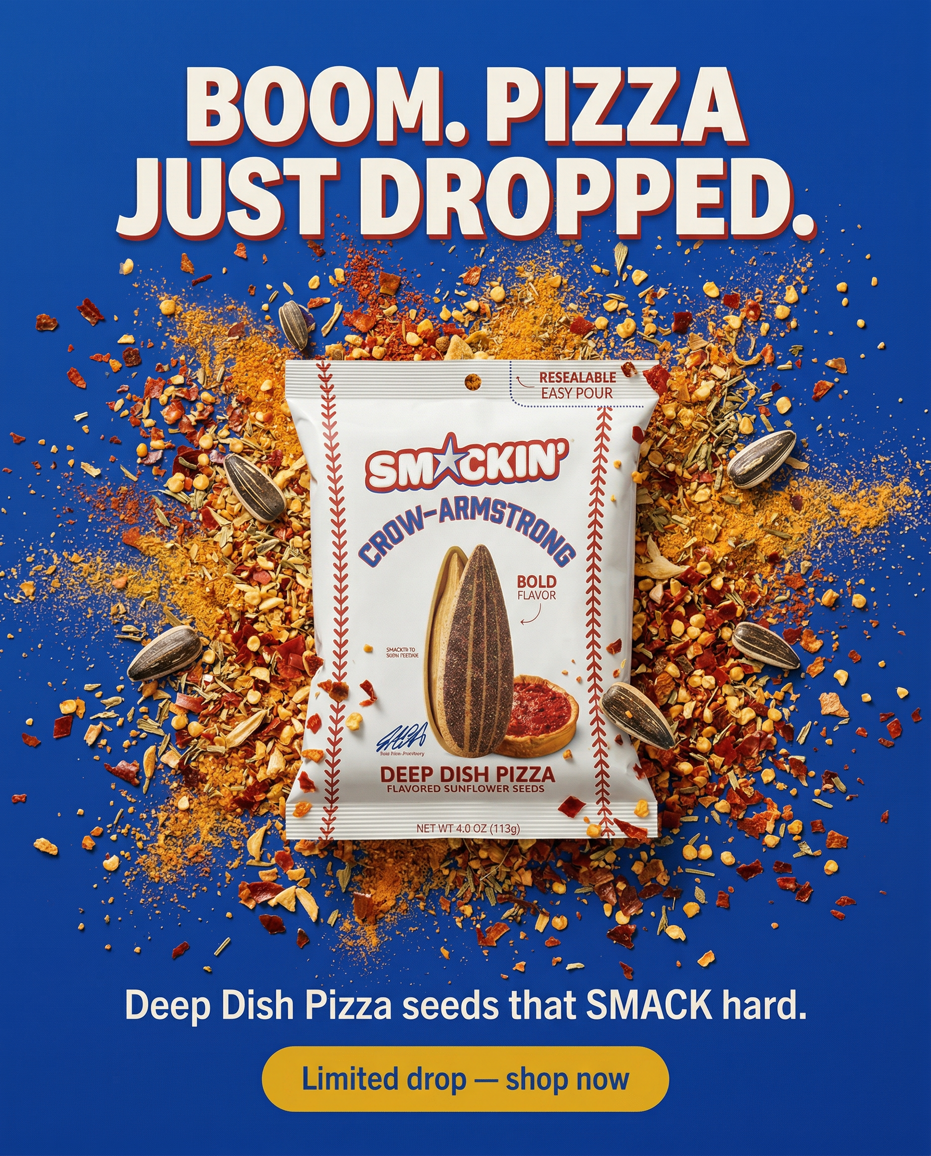 SMACKIN' ad creative